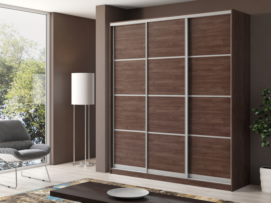 Шкафы-купе, Шкаф купе 3-х дверный Айсберг 210