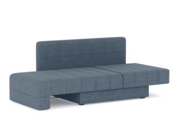 Диван-кровать еврокнижка Корфу-Next, рогожка