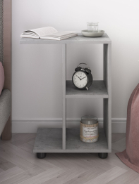 Стол приставной Ник c полками 473х300х580