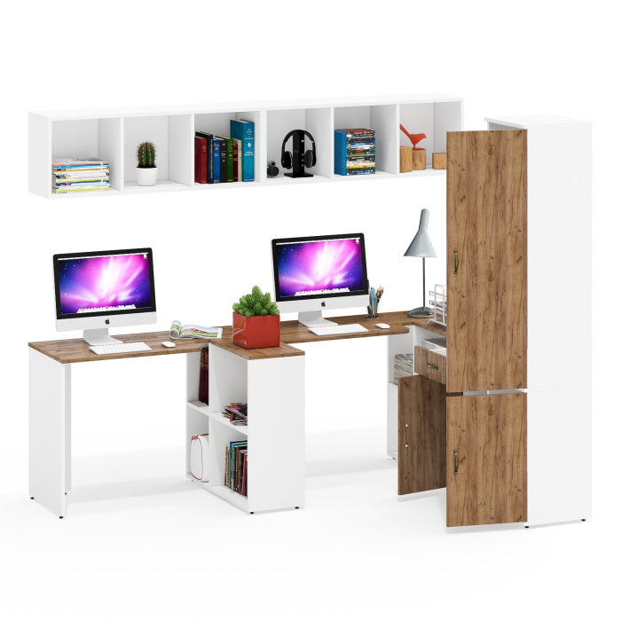 Домашние кабинеты, Место для учёбы двоих детей Лидер-8 № 38