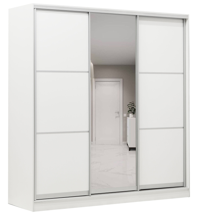 Шкафы-купе 3-х дверные, Шкаф-купе 2020х590х2300 Вариант №4