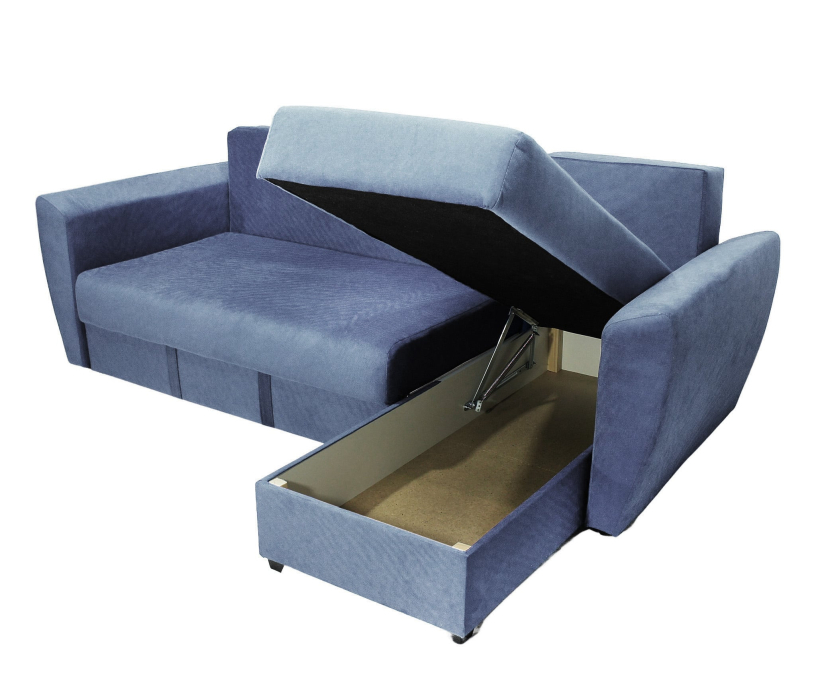 Диваны угловые в гостиную, Диван угловой  Амстердам 150, велюр