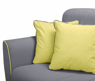 Диван кровать прямой  Шарлиз, микровелюр