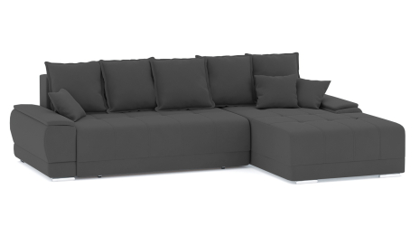 Диван-кровать угловой Нордвикс ПБ, велюр