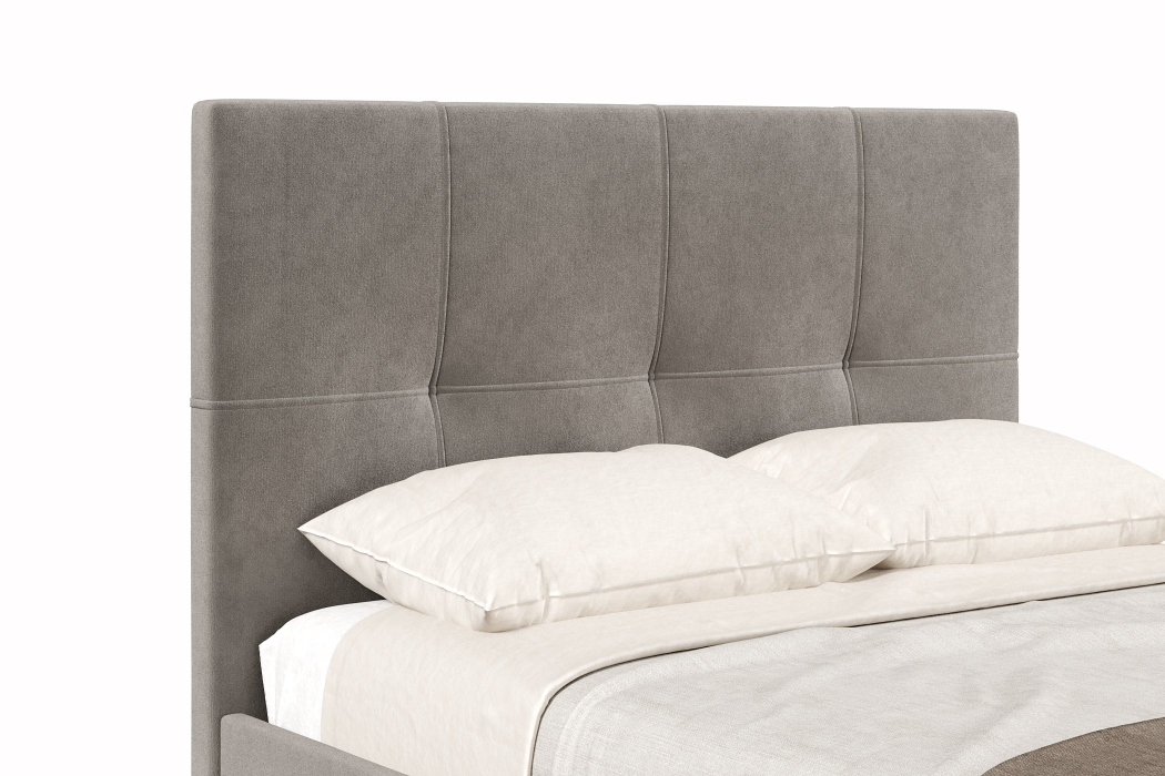 Мягкая кровать, Кровать Марсель 1400, велюр