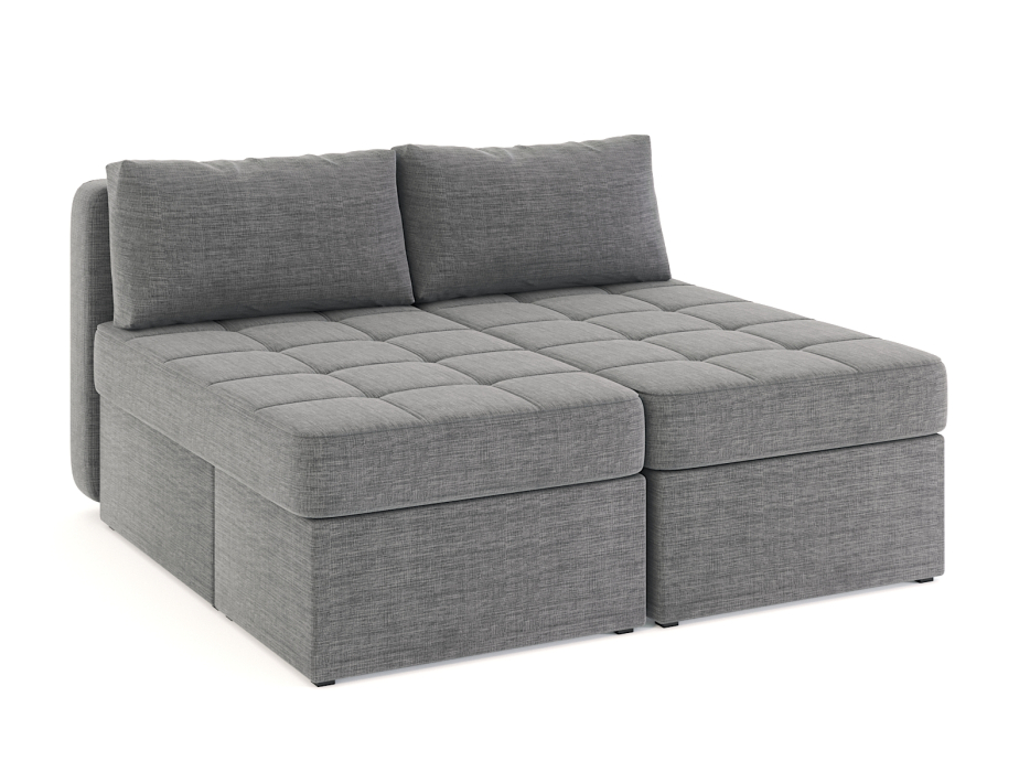 Диваны угловые в гостиную, Диван-кровать угловой Оливер еврокнижка-трансформер, рогожка