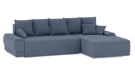 Диван-кровать угловой Нордвикс ПБ, велюр