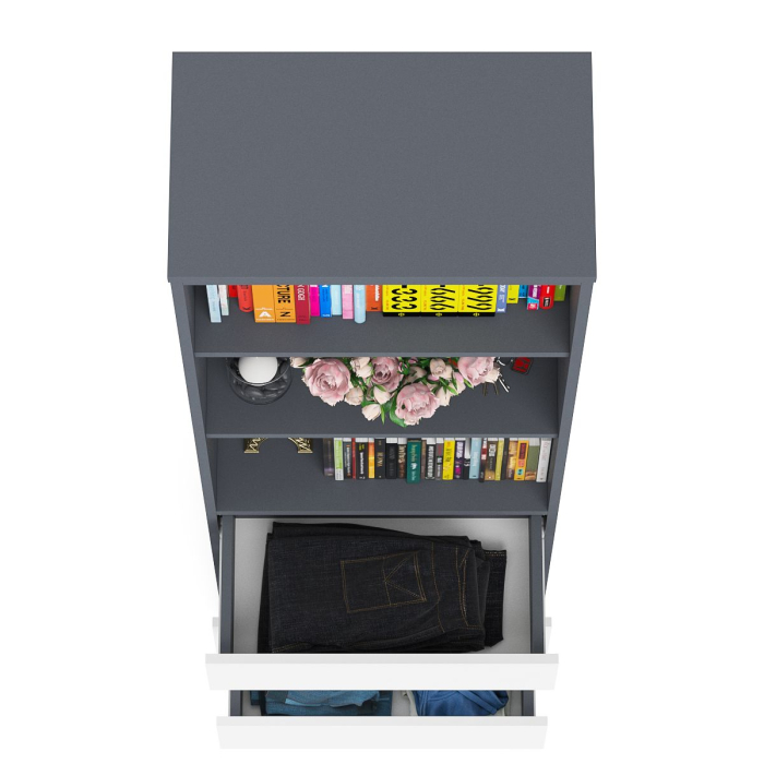 Открытые, Стеллаж с ящиками Мори МСТ600.3