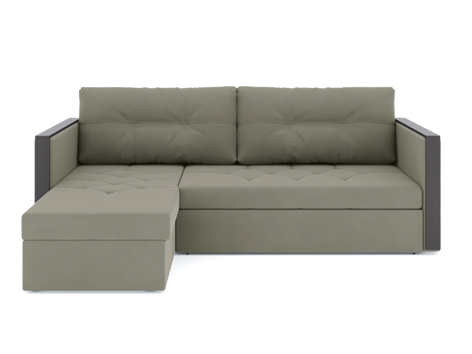 Диваны угловые в гостиную, Диван-кровать угловой Даймонд дельфин, велюр