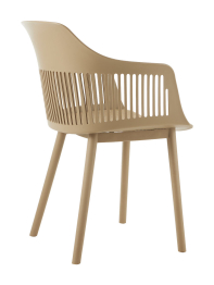 Стул Betty пластиковый с подушкой