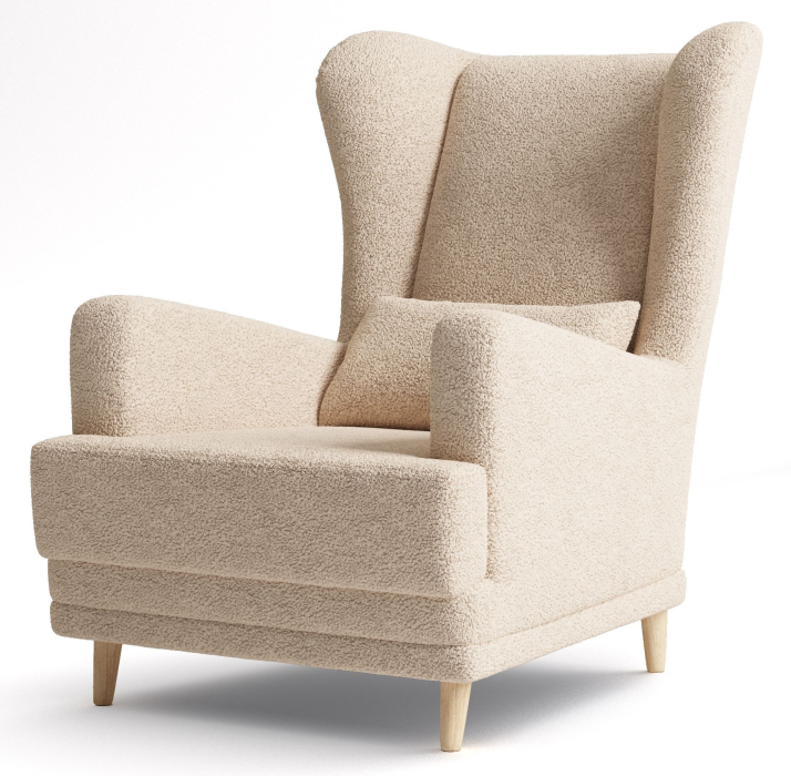 Кресло для отдыха, Кресло Барон для отдыха, Искусственный мех