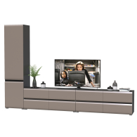 Стенки для гостиной, Стенка для гостиной модульная Сидней № 127