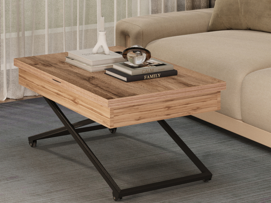 Столы-трансформеры, Стол универсальный трансформируемый АНДРЭ Loft ЛДСП