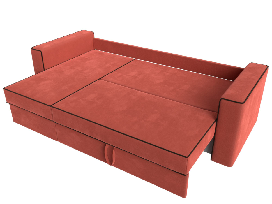 Диваны угловые в гостиную, Угловой диван Принстон левый угол, микровельвет