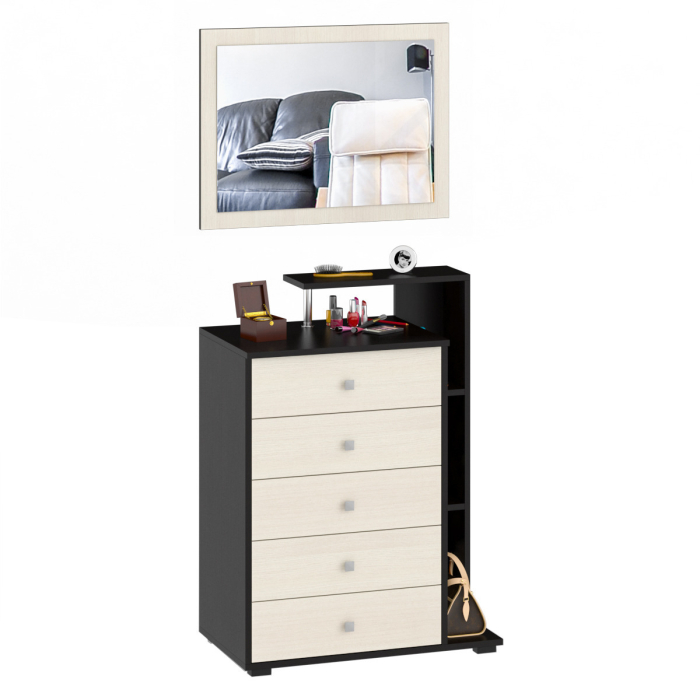 Комоды, Комод с зеркалом Камелия