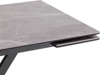 Стол обеденный STOOL GROUP Marmer 120-180/80/76 столешница МДФ16/керамика