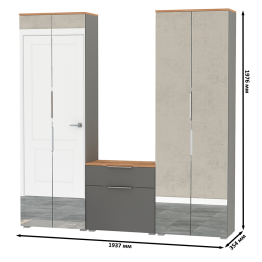 Мебель в прихожую Октава № 24