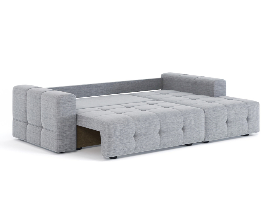 Диваны угловые в гостиную, Диван-кровать угловой Прадо, еврокнижка, рогожка