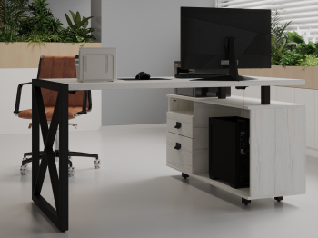 Стол рабочий универсальный Калифорния Хардвиг СР01 ЛДСП