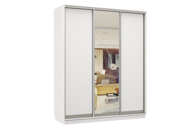 Шкаф-купе Премьер Лайт 34 (02;01;02) трехдверный