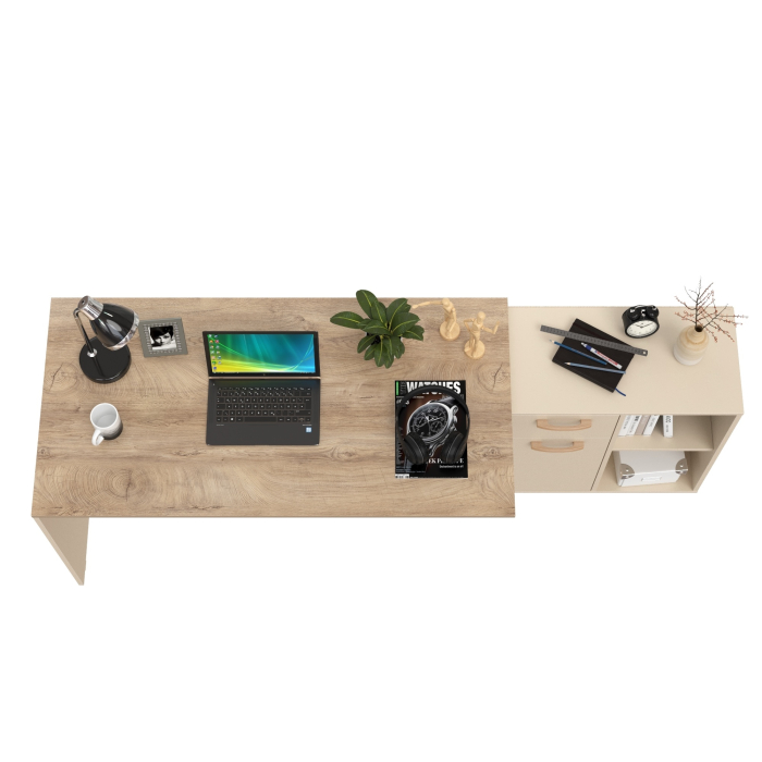 Прямые компьютерные столы, Стол-трансформер письменный Лайт 03.245F