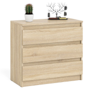 Комоды, Комод три ящика Мори МК800.1