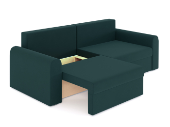 Диван-кровать еврокнижка-трансформер Мэдисон, велюр