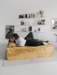 Диван бескаркасный Клайд, плюш