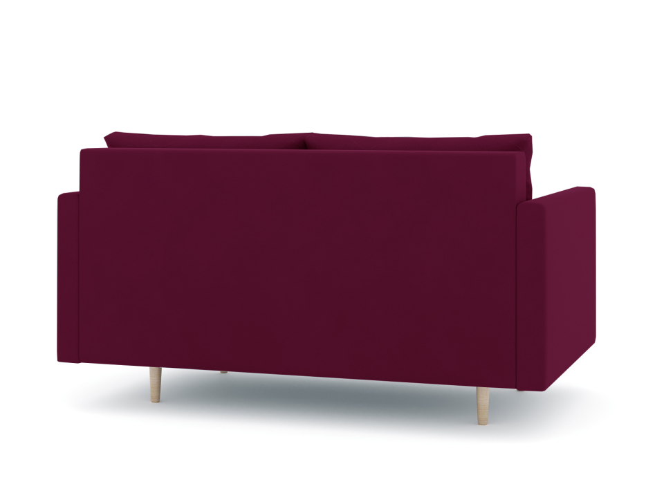 Диваны прямые кухонные, Диван прямой нераскладной Милли мини 2-х  местный с подлокотниками, велюр