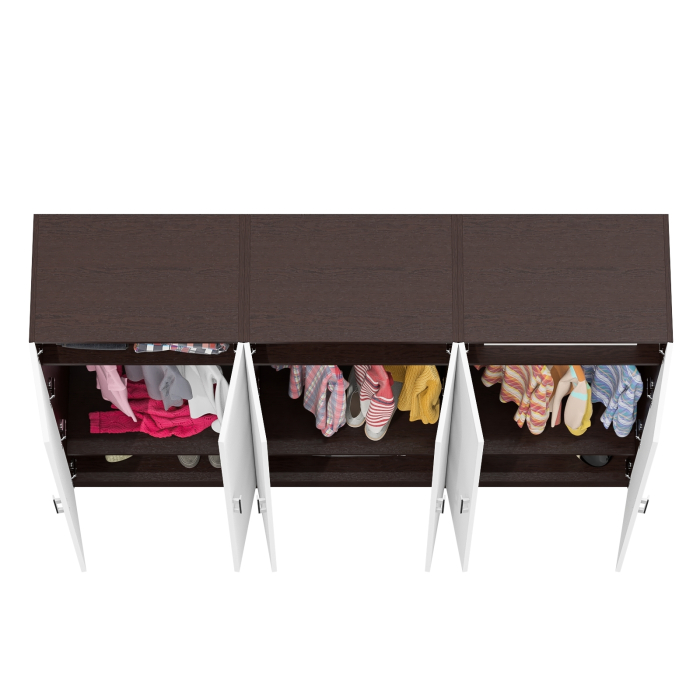 Шкафы двухстворчатые, Шкафы для одежды 3-х дверные СК-9