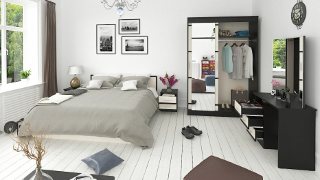 Кровать с ящиками Сакура 1800