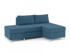 Диваны угловые в гостиную, Диван-кровать угловой Оливер 2 еврокнижка-трансформер, рогожка Люкс