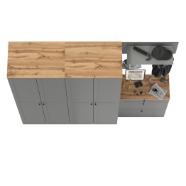 Два шкафа для одежды в прихожую с обувницей и вешалкой для одежды Остин