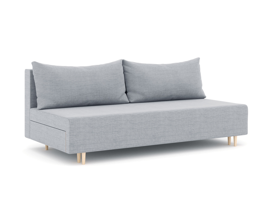 Диваны еврокнижки, Диван-кровать еврокнижка Смайл без подлокотников, рогожка Люкс