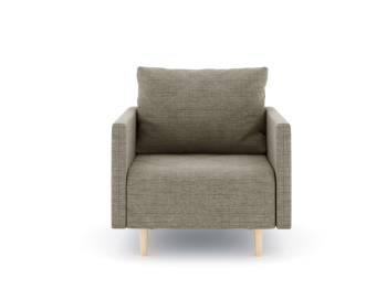 Кресло для отдыха Милли с подлокотниками, рогожка Люкс