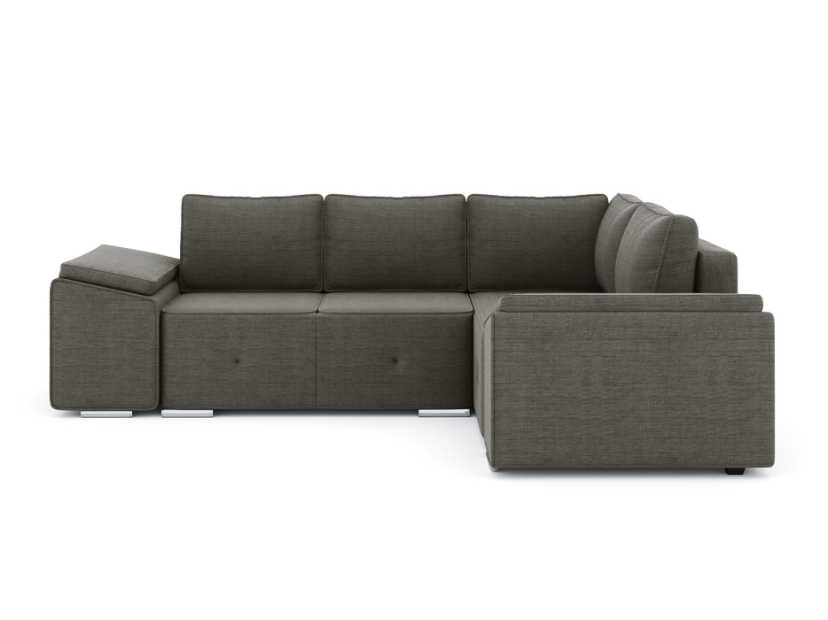 Диваны угловые в гостиную, Диван-кровать угловой Хавьер 1 ПБ еврокнижка, рогожка Люкс