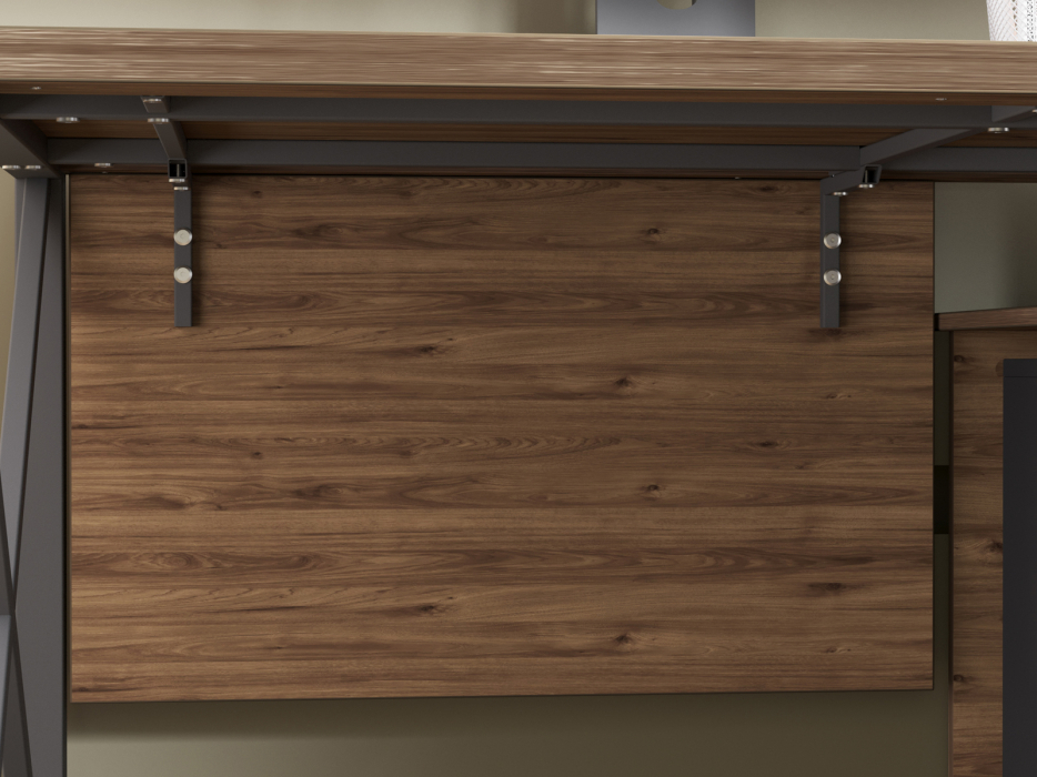 Письменные столы, Стол рабочий универсальный Калифорния Хардвиг 1200 ЛДСП