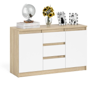 Комоды, Комод-тумба три ящика и две дверки Мори МК1200.3