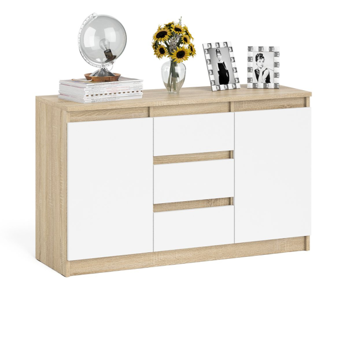 Комоды, Комод-тумба три ящика и две дверки Мори МК1200.3