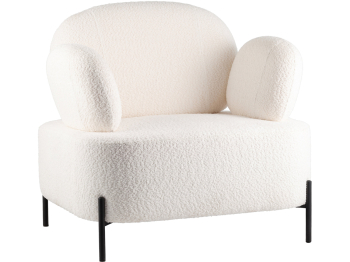 Кресло STOOL GROUP Кэнди с подлокотниками букле