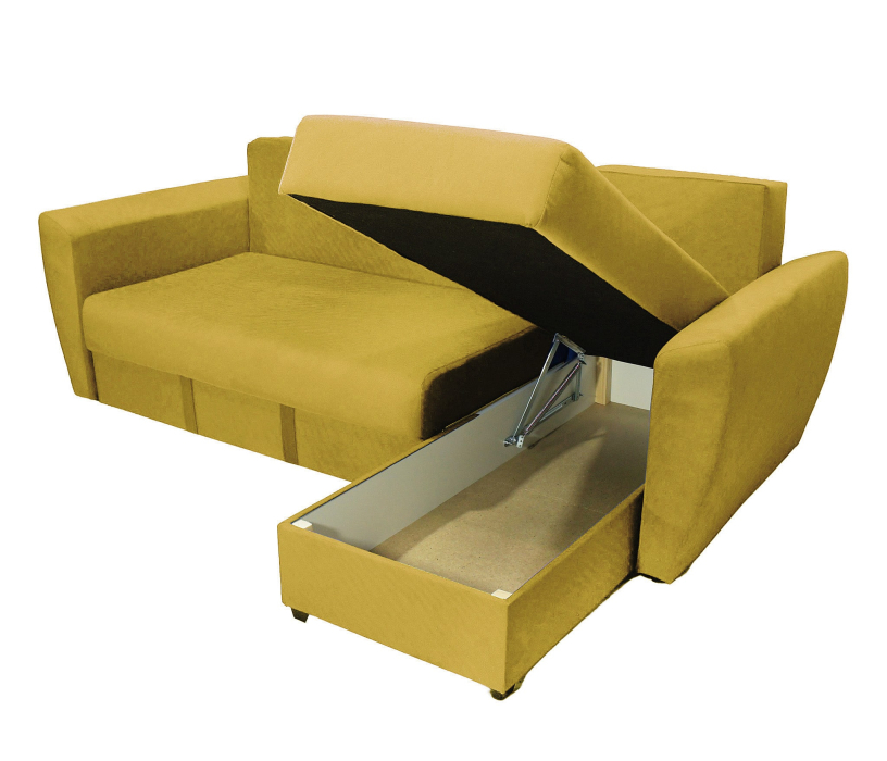 Диваны угловые в гостиную, Диван угловой  Амстердам 160, велюр