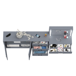 Комод-тумба 123-1604 и туалетный столик с подсветкой СТ-4