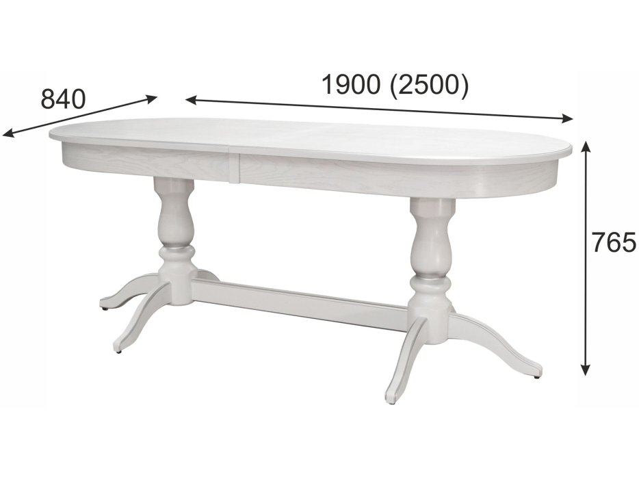 Обеденные столы, Стол обеденный Мебелик Тарун 5