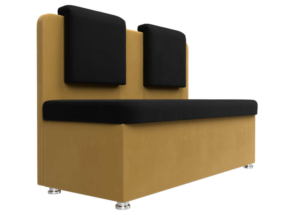 Диваны прямые кухонные, Диван кухонный прямой Маккон 2-х местный, микровельвет