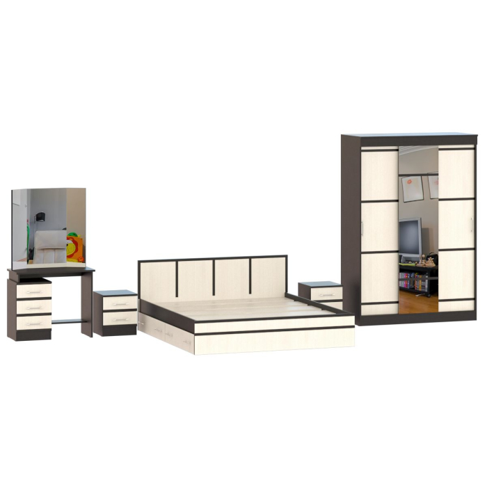 Спальные гарнитуры, Спальный гарнитур Сакура №5