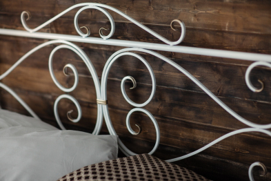 Кованая кровать Валенсия 1.4 с одной спинкой