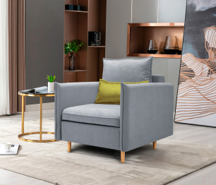 Кресло кровать Оливер, микровелюр