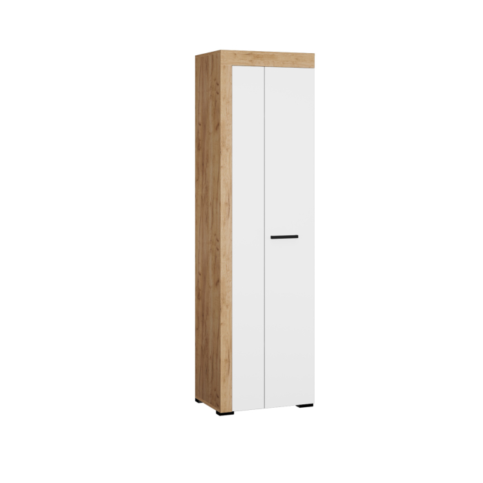 Шкафы двухстворчатые, Шкаф Галант (Дуб крафт золотой)