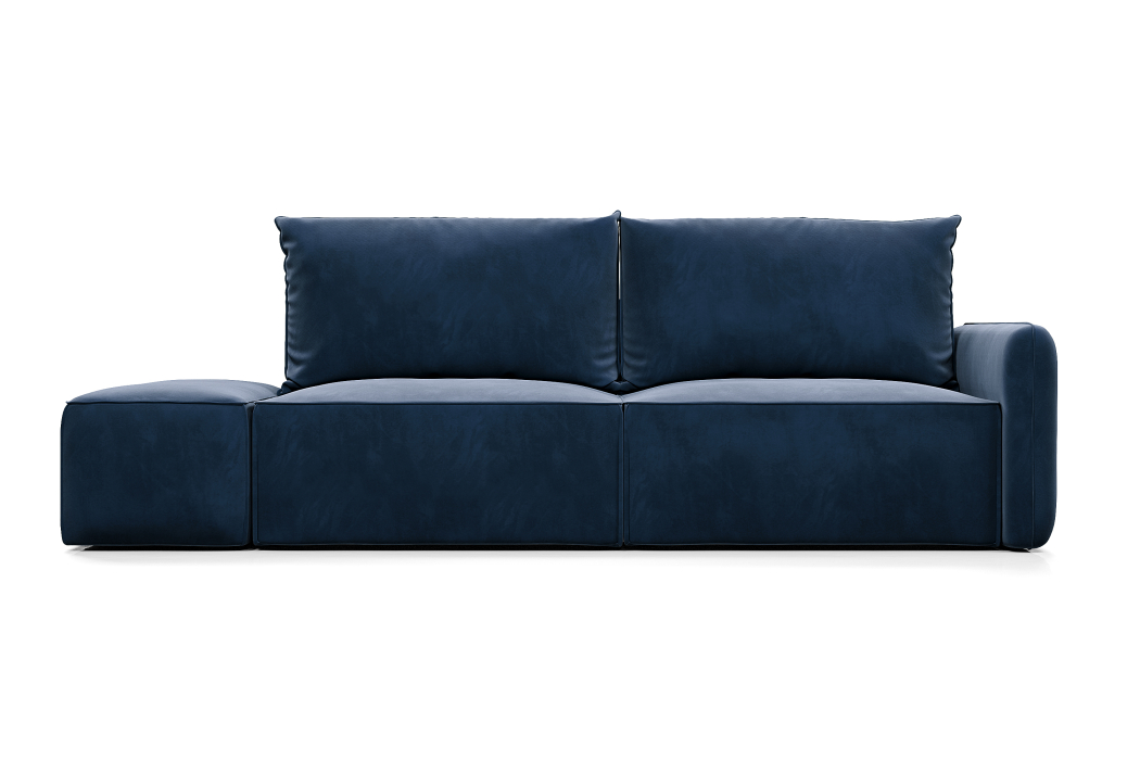 Диваны с ящиком для белья, Диван прямой ПОРТЛЕНД с банкеткой