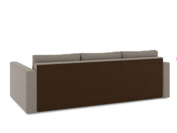 Диван-кровать угловой Турин дельфин, велюр